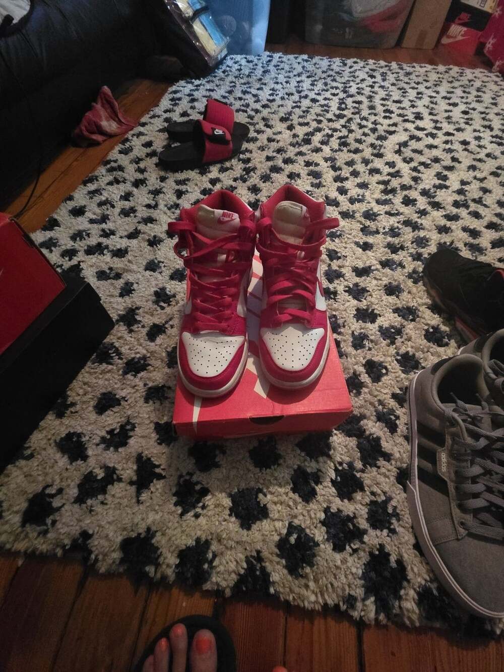 Nike Dunk High Championship Red (GS)